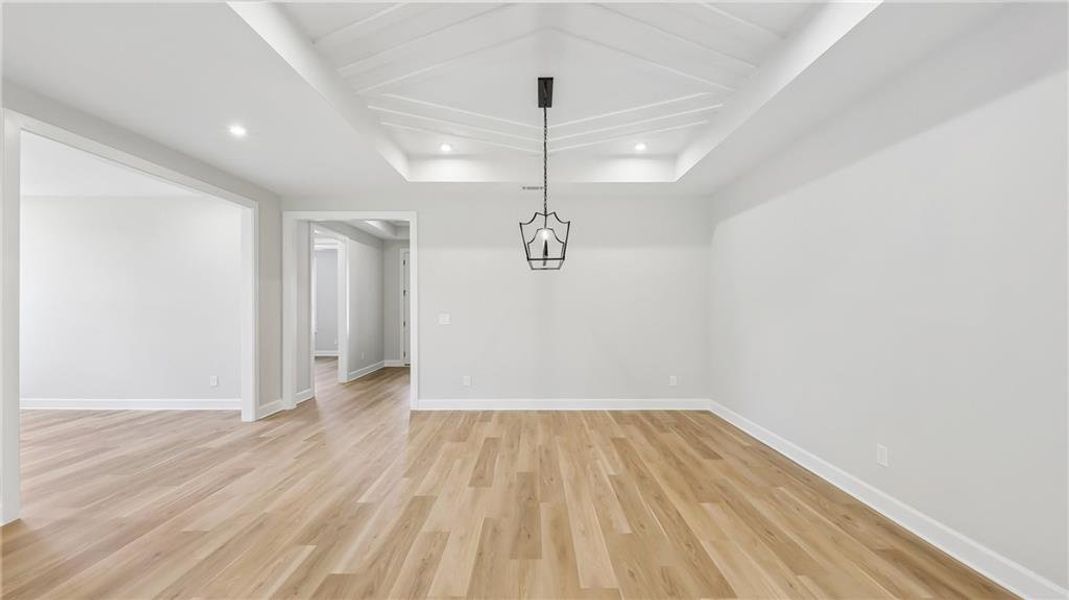 Spacious, unfurnished interior of a new home in Cresswind Georgia at Twin Lakes, Hoschton (Image 38).