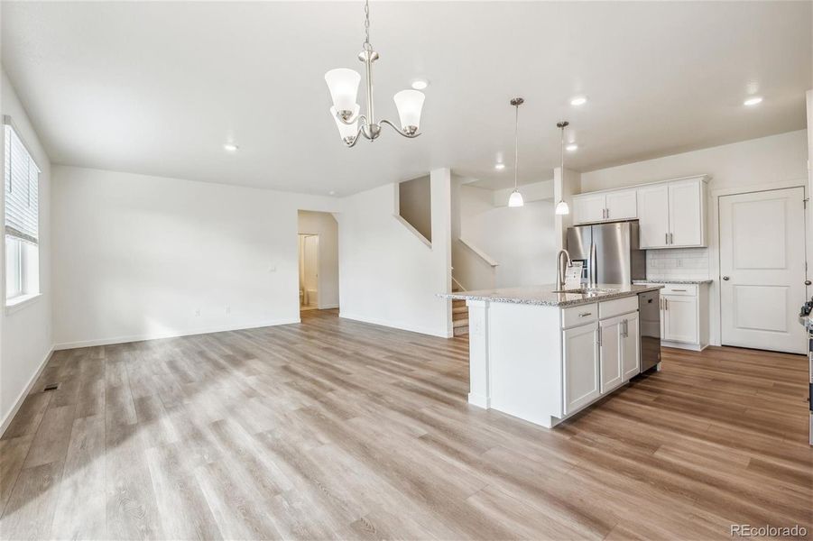 Spacious, unfurnished interior of a new home in Spring Valley Ranch, Elizabeth (Image 15).