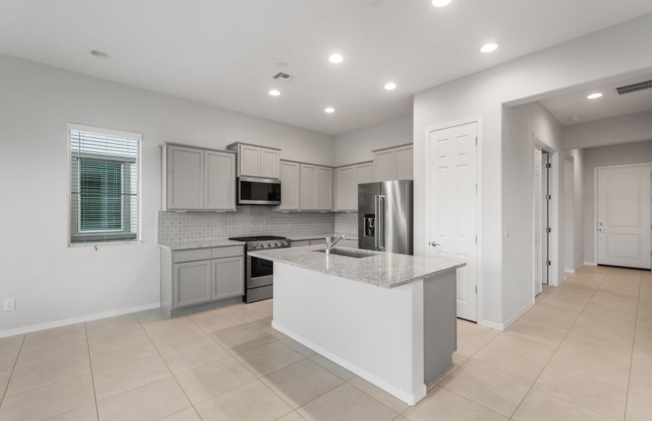 Furnished interior view inside a new home in Sun City Festival, Buckeye (Image 9).