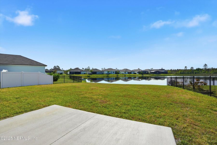 Exterior details and patio area of a home in Sawmill Branch Express, Palm Coast (Image 4). Exterior details and patio area of a home in Sawmill Branch Express, Palm Coast (Image 4).