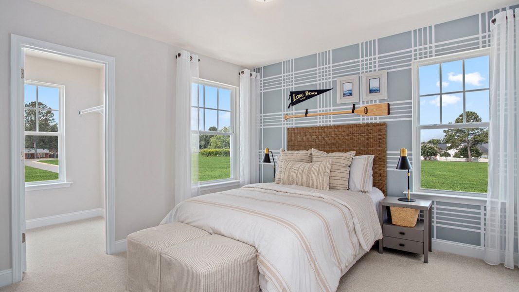 Furnished interior view inside a new home in Spring Village, Angier (Image 12). Furnished interior view inside a new home in Spring Village, Angier (Image 12).