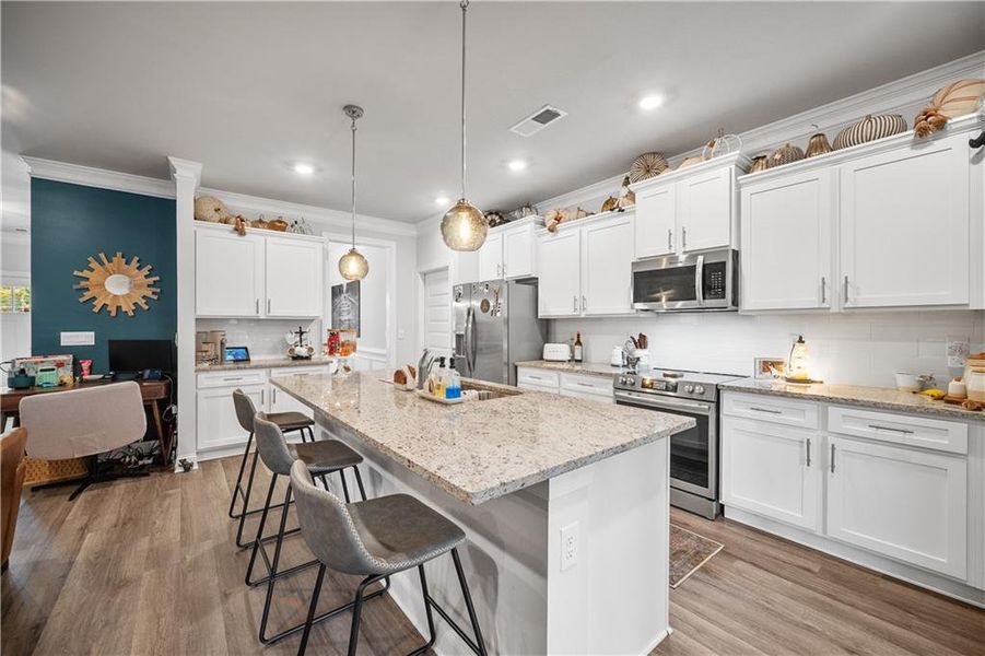 Furnished interior view inside a new home in Holiday Pines, Buford (Image 25).