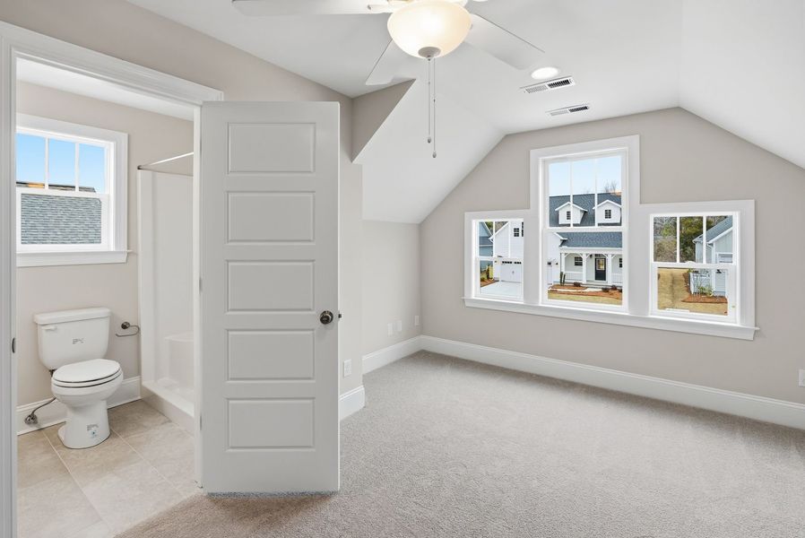 Representative unfurnished interior of a home built from the Kauai by Bill Clark Homes in The Sanctuary at Sunset Beach, Sunset Beach (Image 52).