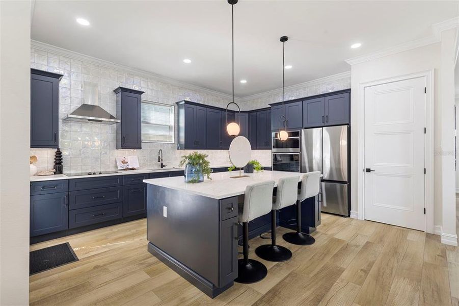 Furnished interior view inside a new home in , St. Petersburg (Image 15).