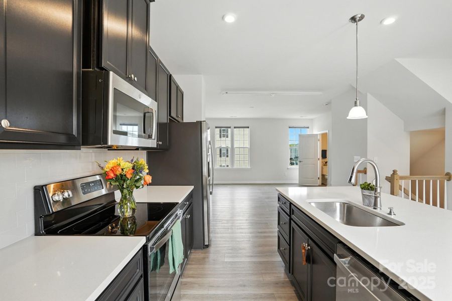 Furnished interior view inside a new home in , Matthews (Image 7).