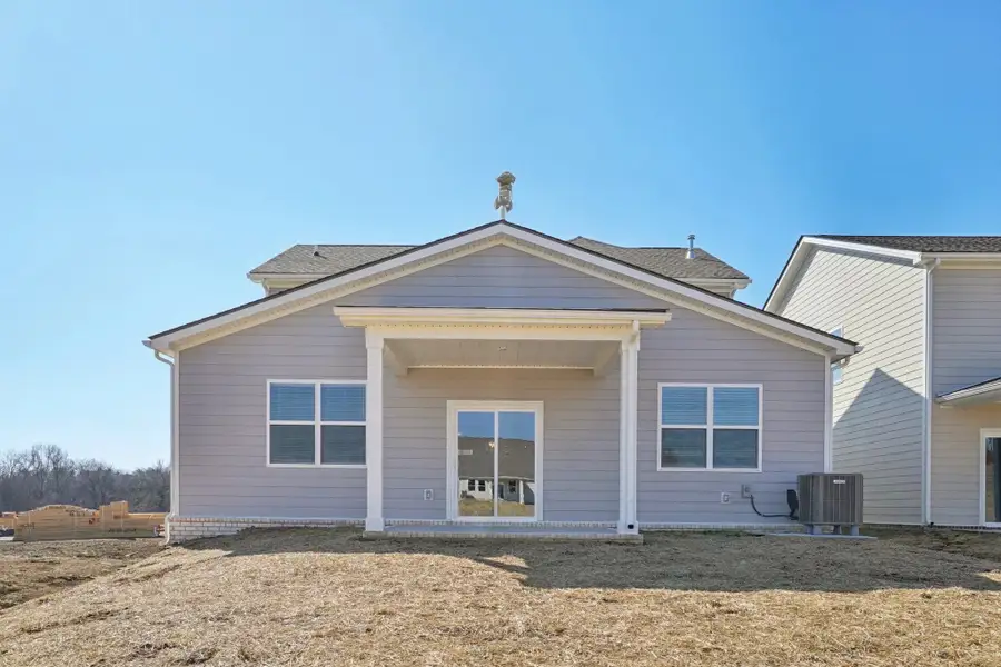 Exterior details and patio area of a home in Ascent at Arbor Ridge, La Vergne (Image 4).