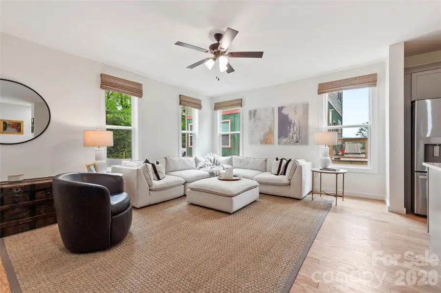 Furnished interior view inside a new home in , Asheville (Image 5). Furnished interior view inside a new home in , Asheville (Image 5).