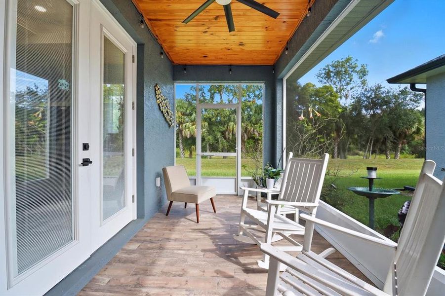 Exterior details and patio area of a home in , Inverness (Image 4).