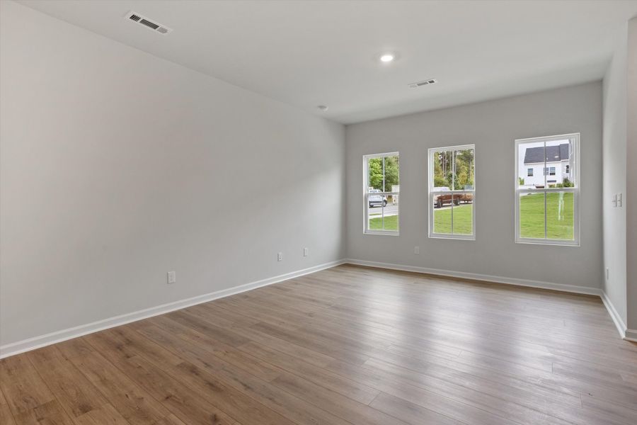 Spacious, unfurnished interior of a new home in Renaissance at White Oak, Garner (Image 26). Spacious, unfurnished interior of a new home in Renaissance at White Oak, Garner (Image 26).