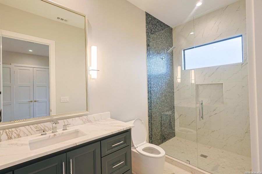 Furnished interior view inside a new home in , San Antonio (Image 6).