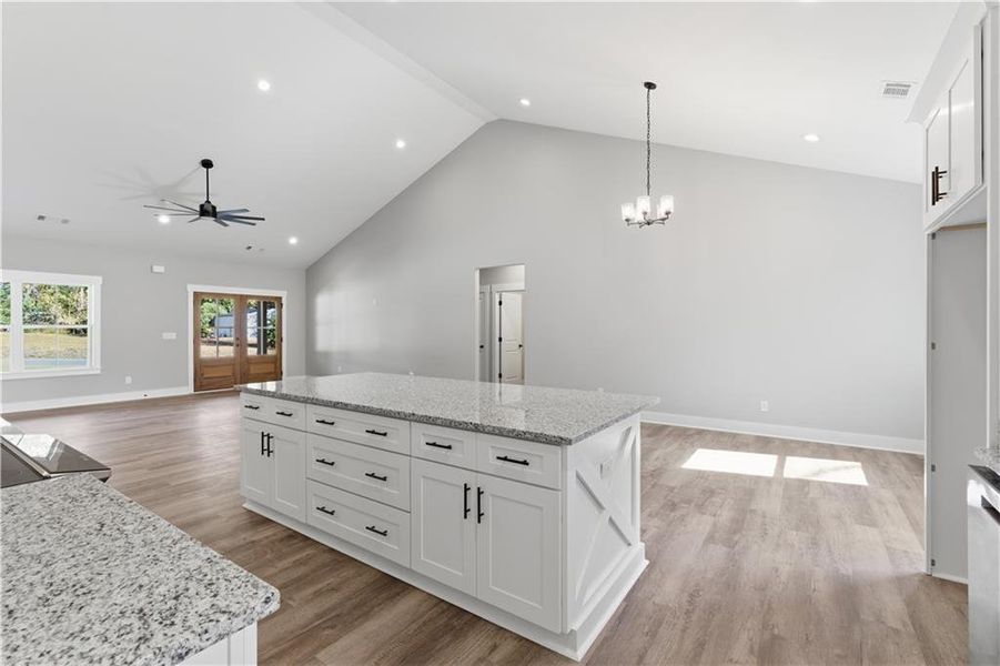 Furnished interior view inside a new home in , Dallas (Image 18).