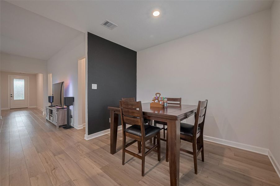 Furnished interior view inside a new home in , Santa Fe (Image 24). Furnished interior view inside a new home in , Santa Fe (Image 24).