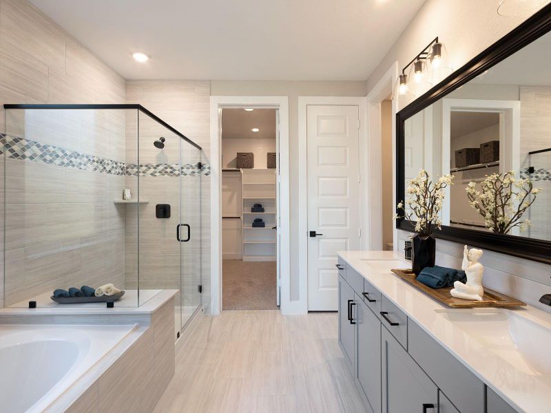 Photo is not of the actual home but is an inspirational photo of builder’s model home and may depict options, furnishings, and/or decorator features that are not included.