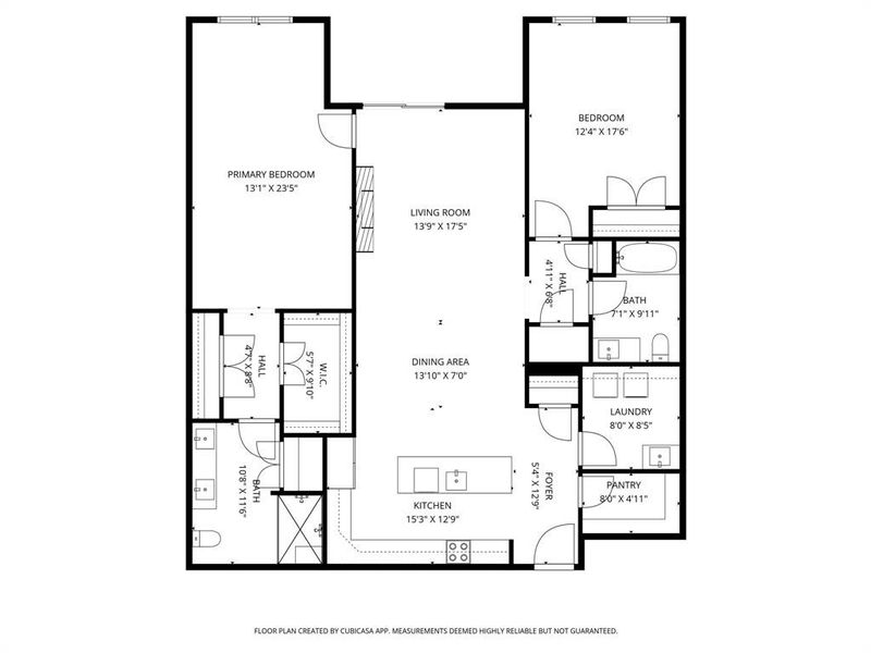 2D floor plan layout of this home in Gatherings® at Twin Creeks, Allen, TX (Image 3).