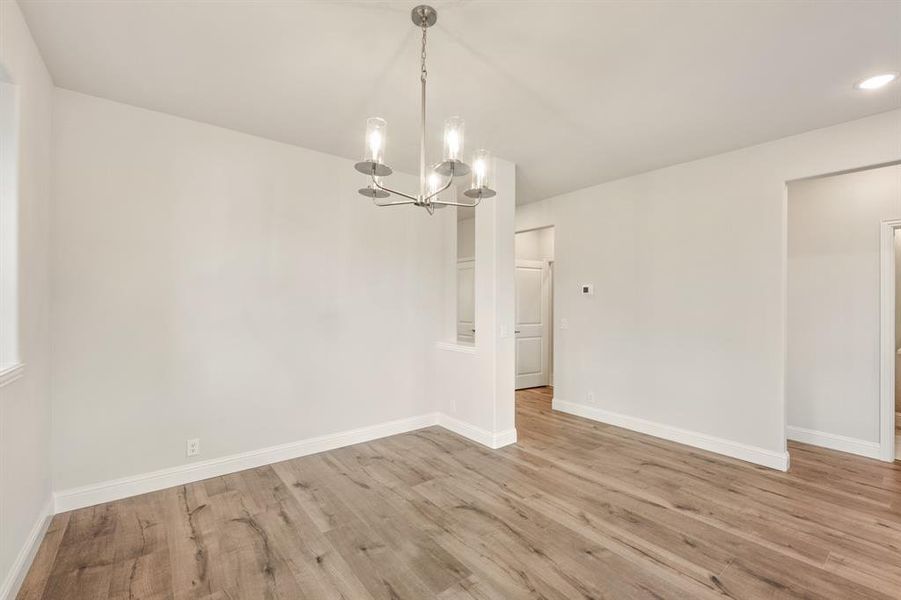 Spacious, unfurnished interior of a new home in Union Park Classic 55, Little Elm (Image 34).