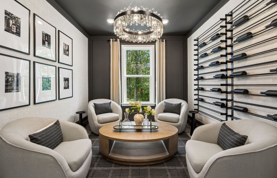 Representative furnished interior of a home built from the Mystique by John Wieland in Treymor, Mount Juliet (Image 28).