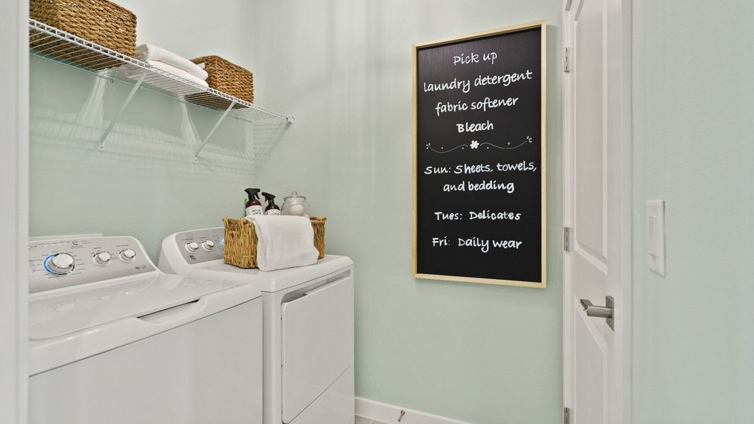 Representative furnished interior of a home built from the Castaway by DRB Homes in Willowbrook North, Winter Haven (Image 56).