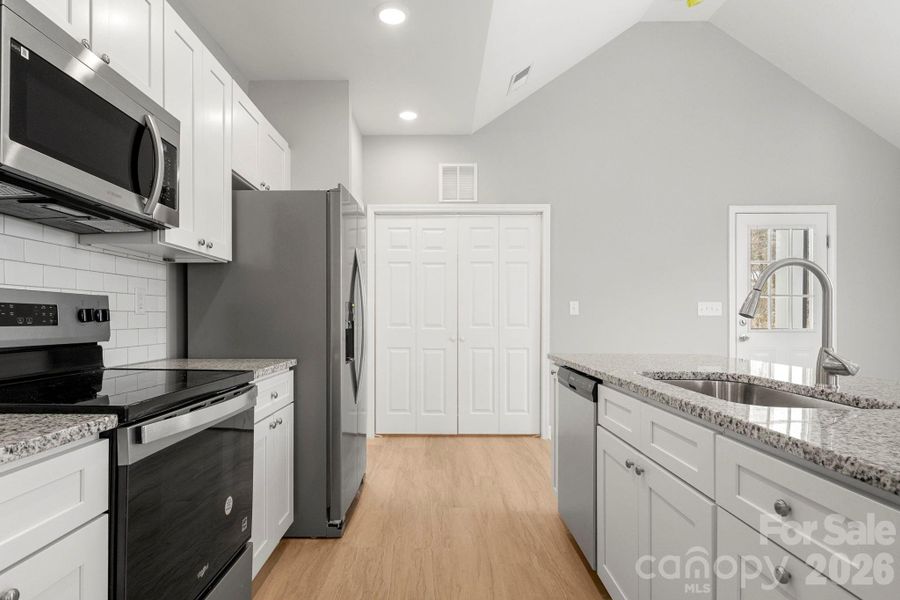 Furnished interior view inside a new home in , Statesville (Image 12).