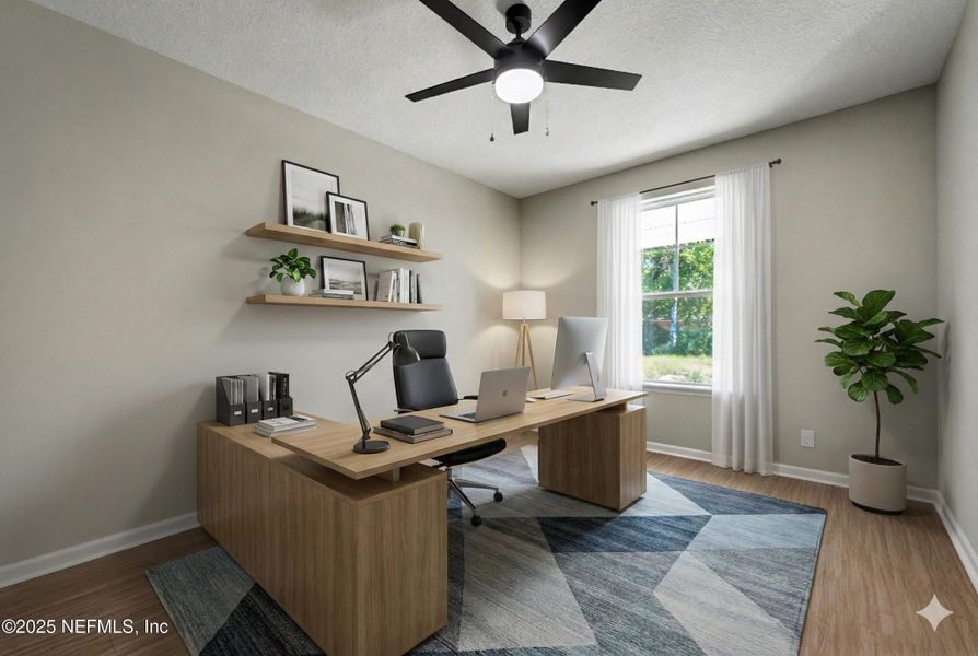 Furnished interior view inside a new home in , Green Cove Springs (Image 5). Furnished interior view inside a new home in , Green Cove Springs (Image 5).