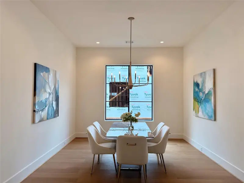 Furnished interior view inside a new home in , Houston (Image 16).