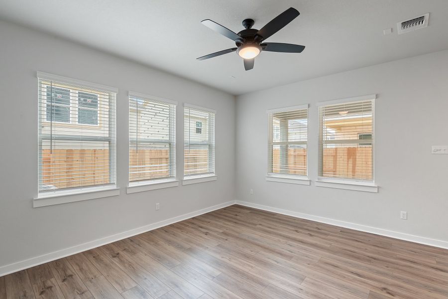 Spacious, unfurnished interior of a new home in Park Central, Georgetown (Image 20). Spacious, unfurnished interior of a new home in Park Central, Georgetown (Image 20).