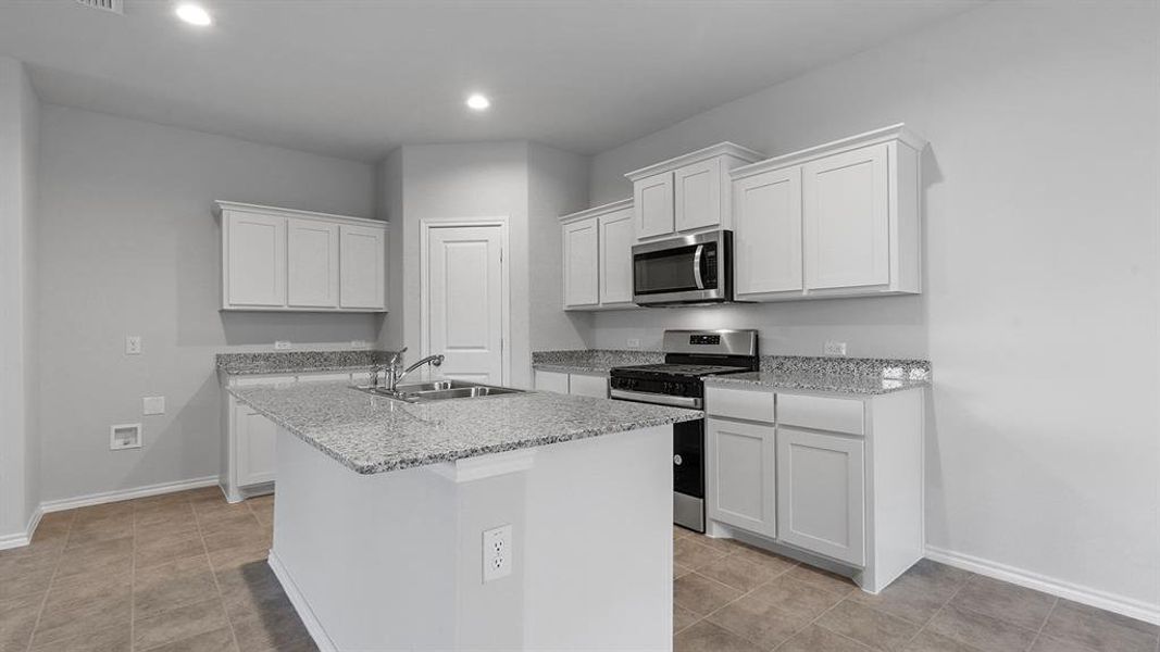 Furnished interior view inside a new home in Springhill South, Boyd (Image 9).