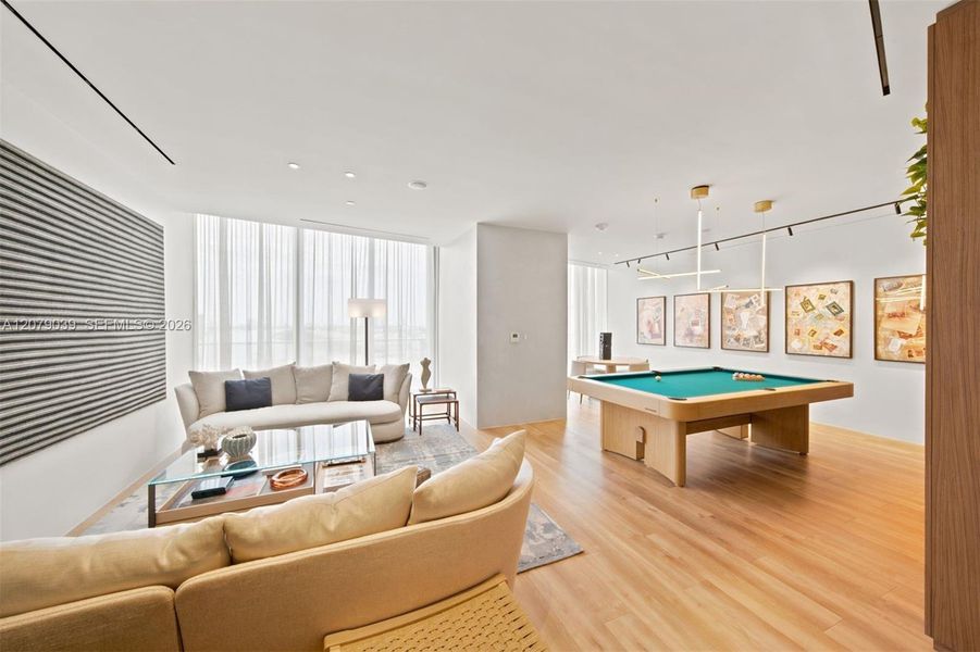 Furnished interior view inside a new home in , Miami (Image 18). Furnished interior view inside a new home in , Miami (Image 18).