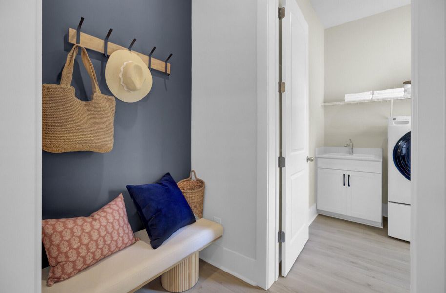 Furnished interior view inside a new home in , Johns Island (Image 31).