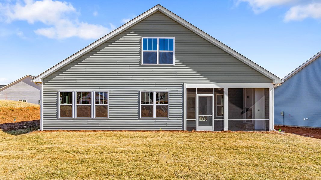 Exterior details and patio area of a home in Brayden, Advance (Image 23).