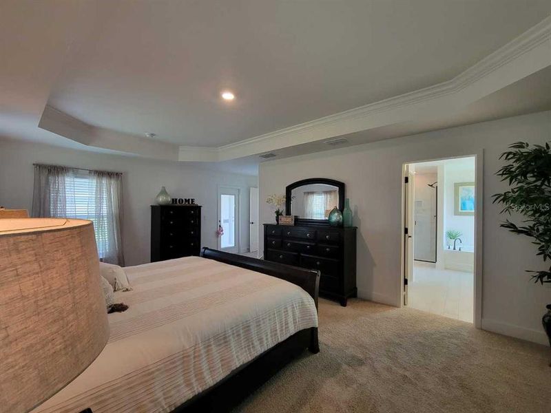 Furnished interior view inside a new home in Ocala Crossings South, Ocala (Image 24). Furnished interior view inside a new home in Ocala Crossings South, Ocala (Image 24).