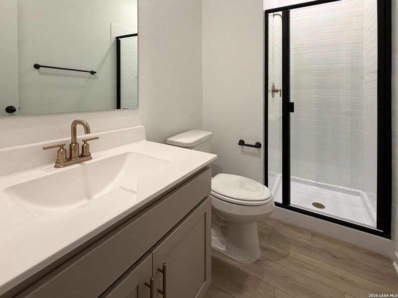 Furnished interior view inside a new home in The Wilder, Adkins (Image 17).