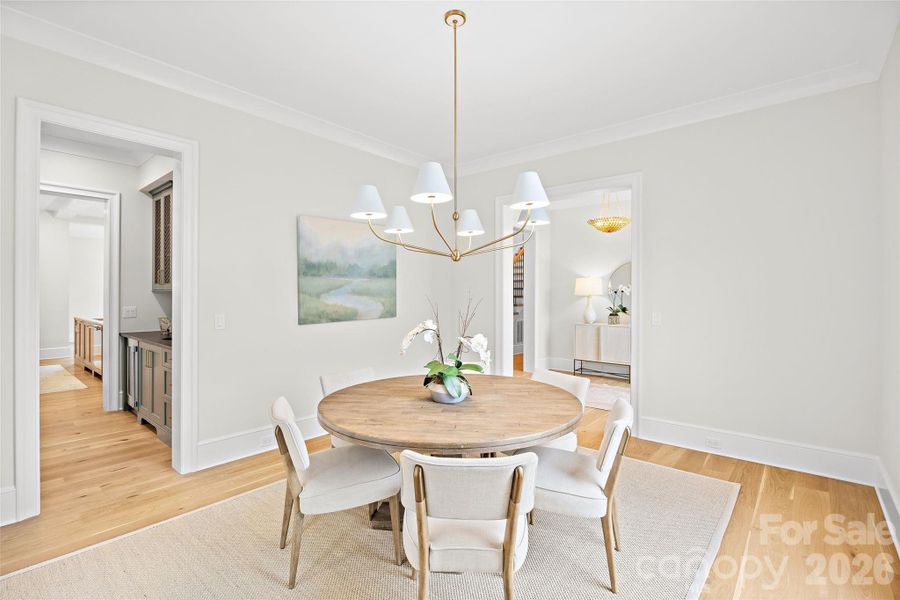 Furnished interior view inside a new home in , Charlotte (Image 6). Furnished interior view inside a new home in , Charlotte (Image 6).