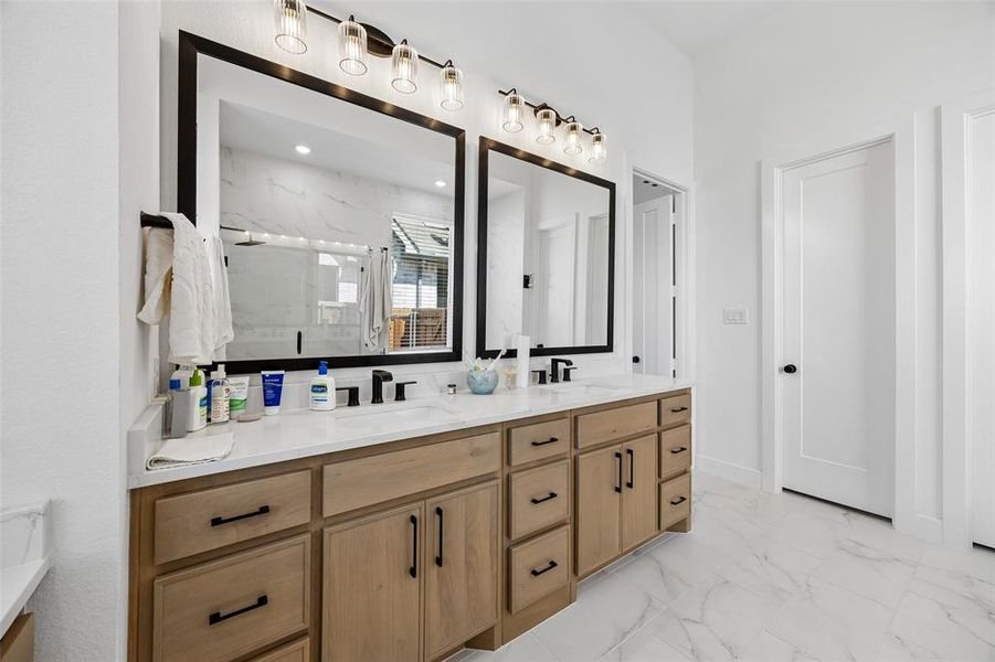 Furnished interior view inside a new home in Mosaic, Celina (Image 30).