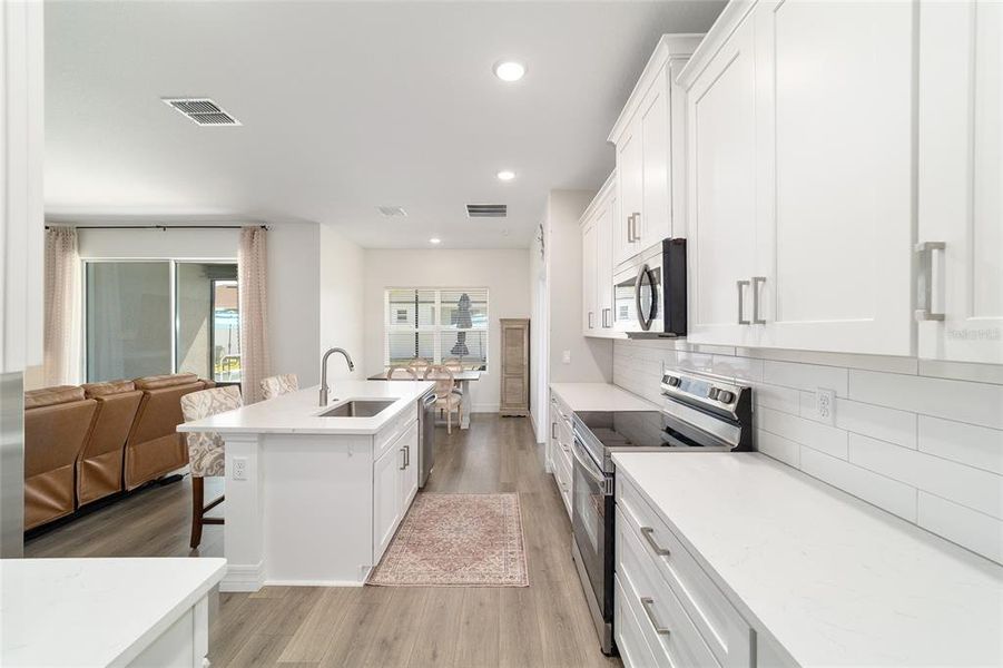 Furnished interior view inside a new home in , Ocala (Image 7). Furnished interior view inside a new home in , Ocala (Image 7).