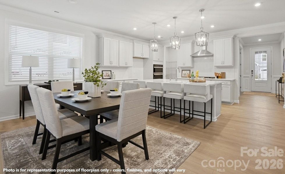 Photo is for representation purposes of floorplan only - colors, finishes, and options will vary