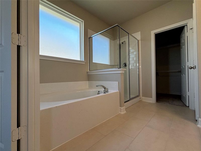 Furnished interior view inside a new home in Sunterra, Katy (Image 6).