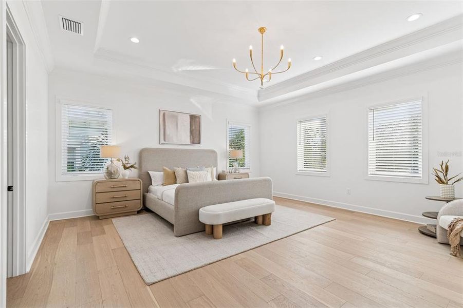 Furnished interior view inside a new home in , Tampa (Image 15).