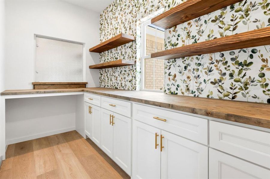 Furnished interior view inside a new home in , Hawley (Image 5).