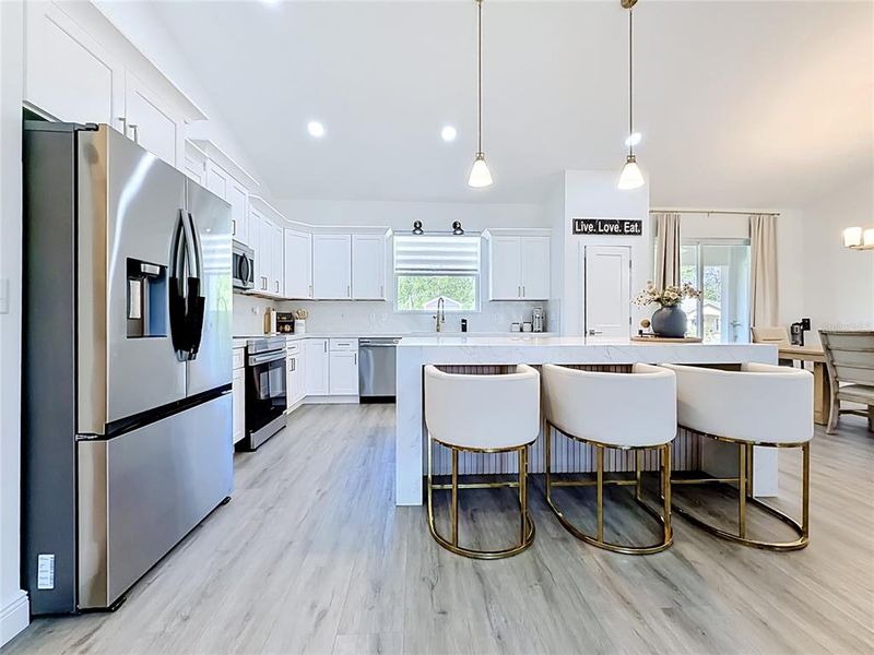 Furnished interior view inside a new home in , Dunnellon (Image 6).