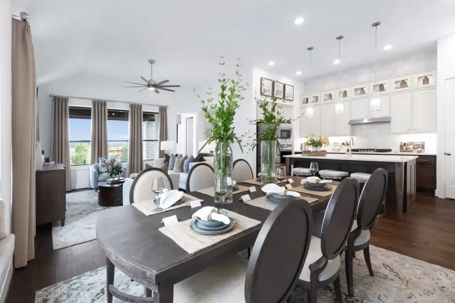 Representative Dining Room - some options shown