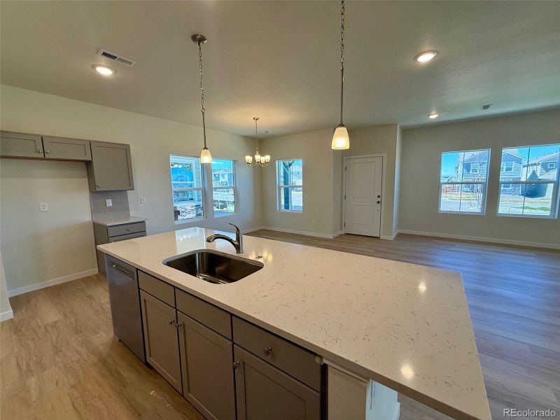 Furnished interior view inside a new home in , Watkins (Image 4).
