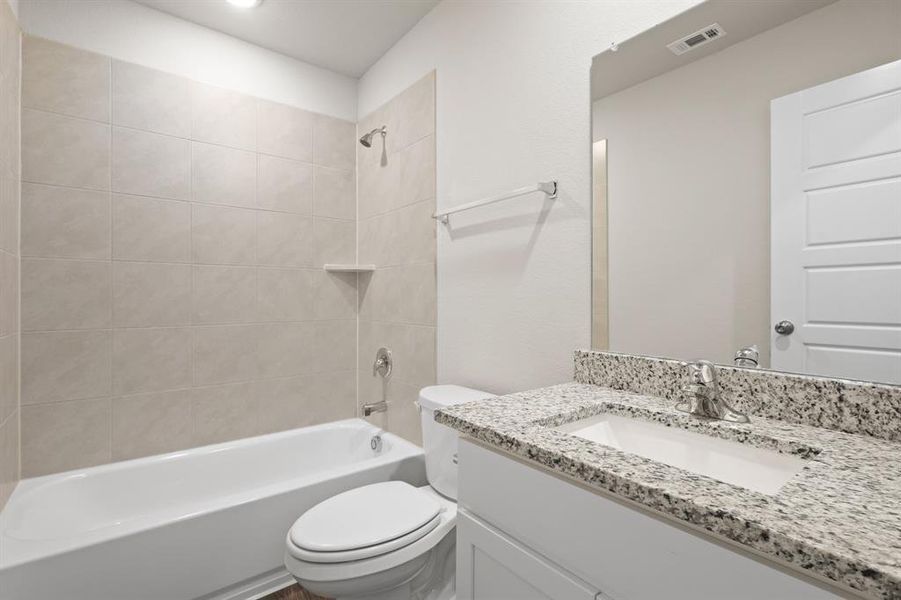 Furnished interior view inside a new home in Rocky Creek Crossing, Fort Worth (Image 6).