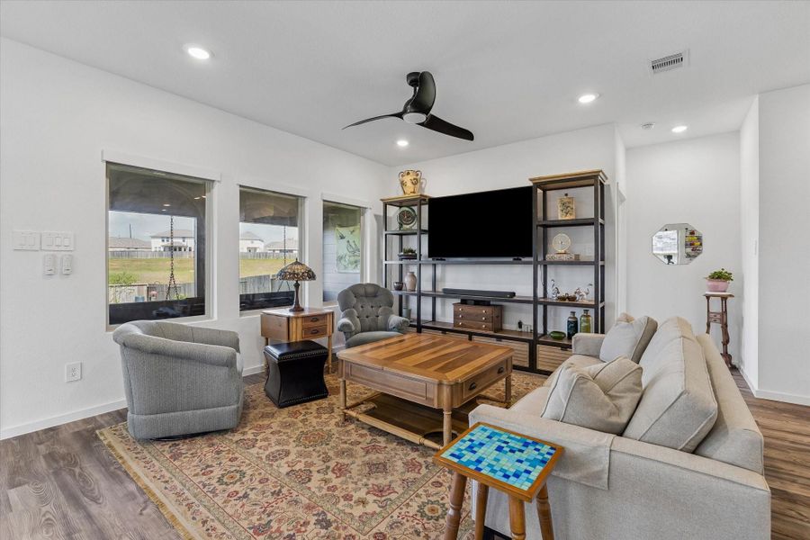 Furnished interior view inside a new home in , Magnolia (Image 13).