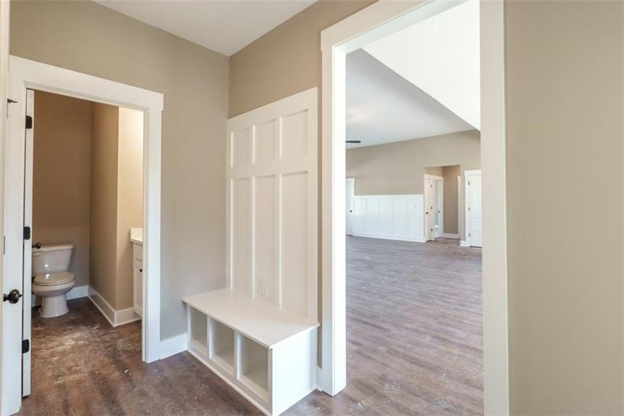 Spacious, unfurnished interior of a new home in , Social Circle (Image 9). Spacious, unfurnished interior of a new home in , Social Circle (Image 9).