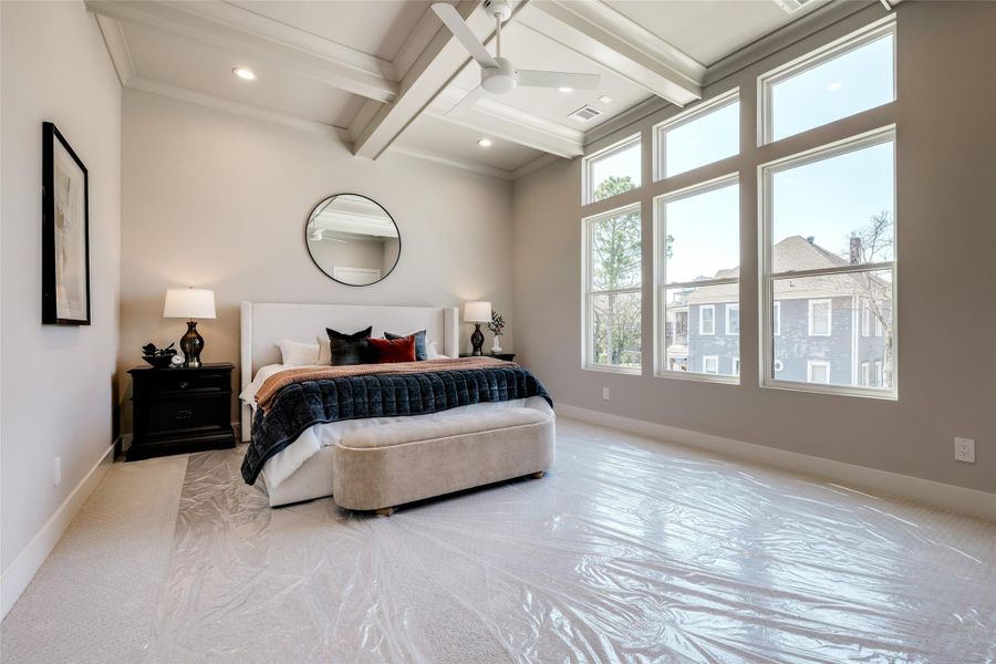 Furnished interior view inside a new home in , Houston (Image 23).