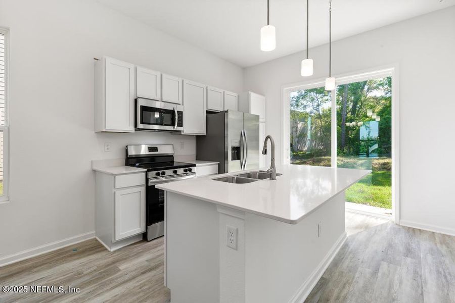 Furnished interior view inside a new home in , Jacksonville (Image 20). Furnished interior view inside a new home in , Jacksonville (Image 20).