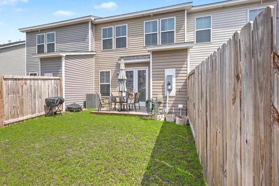 Exterior details and patio area of a home in , Summerville (Image 25).
