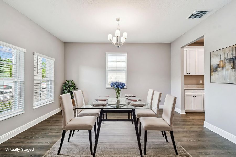 Dining Room - Virtually Staged