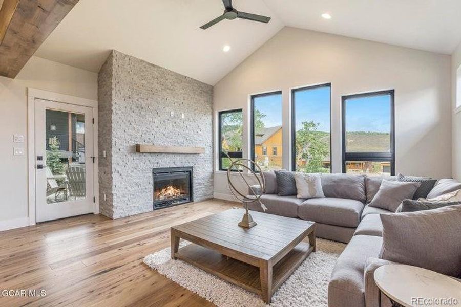 Furnished interior view inside a new home in , Granby (Image 5).