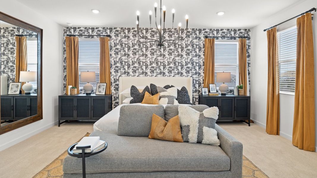Furnished interior view inside a new home in Aloravita, Peoria (Image 17). Furnished interior view inside a new home in Aloravita, Peoria (Image 17).